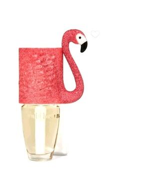 PINK GLITTER FLAMINGO WALLFLOWER FRAGRANCE PLUG By Bath & Body Works